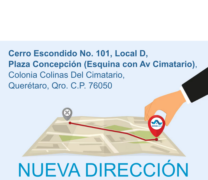 Nueva dirección sucursal Querétaro, Qro. | WINDARQ